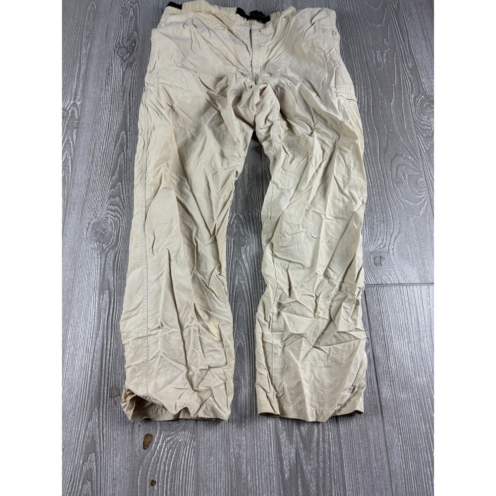 Patagonia Outdoor Hiking Pants Belted Tan Mens Size Small Inseam 27
